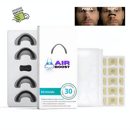 Cerotto Nasale AirBoost™ | Respira in 4K