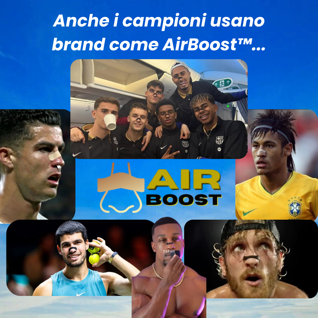 Cerotto Nasale AirBoost™ | Respira in 4K