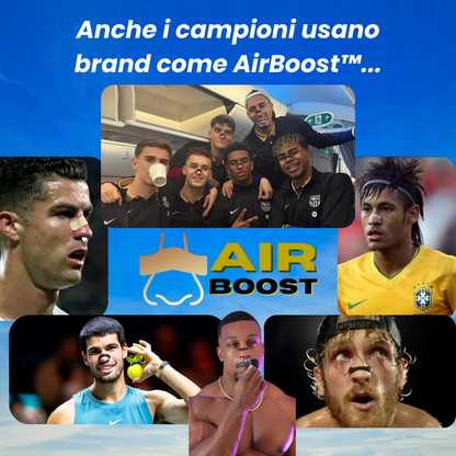 Cerotto Nasale AirBoost™ | Respira in 4K